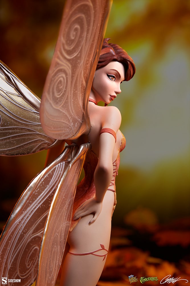 J. Scott Campbell Tinkerbell Fall Variant Statue Limited Disney Collectible