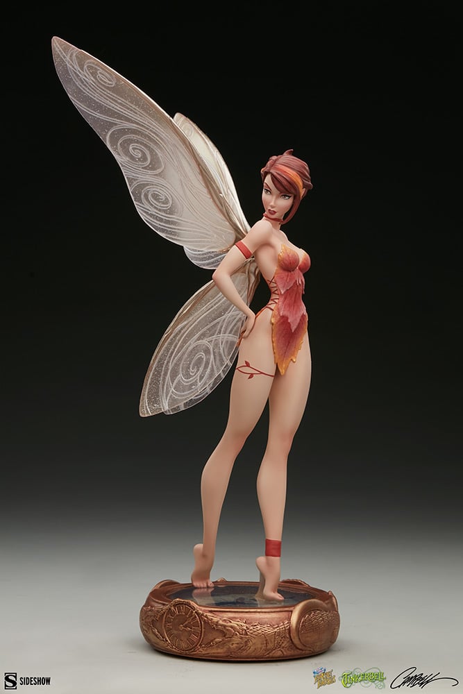 J. Scott Campbell Tinkerbell Fall Variant Statue Limited Disney Collectible