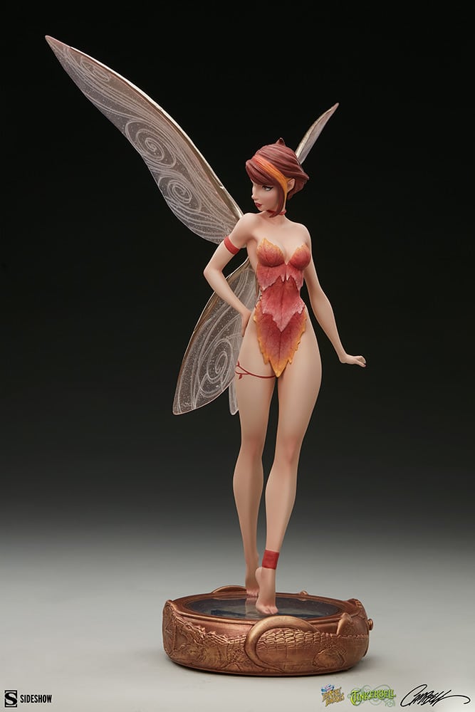 J. Scott Campbell Tinkerbell Fall Variant Statue Limited Disney Collectible