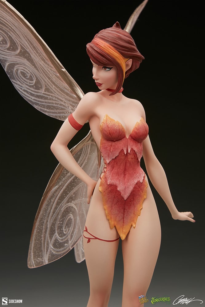 J. Scott Campbell Tinkerbell Fall Variant Statue Limited Disney Collectible