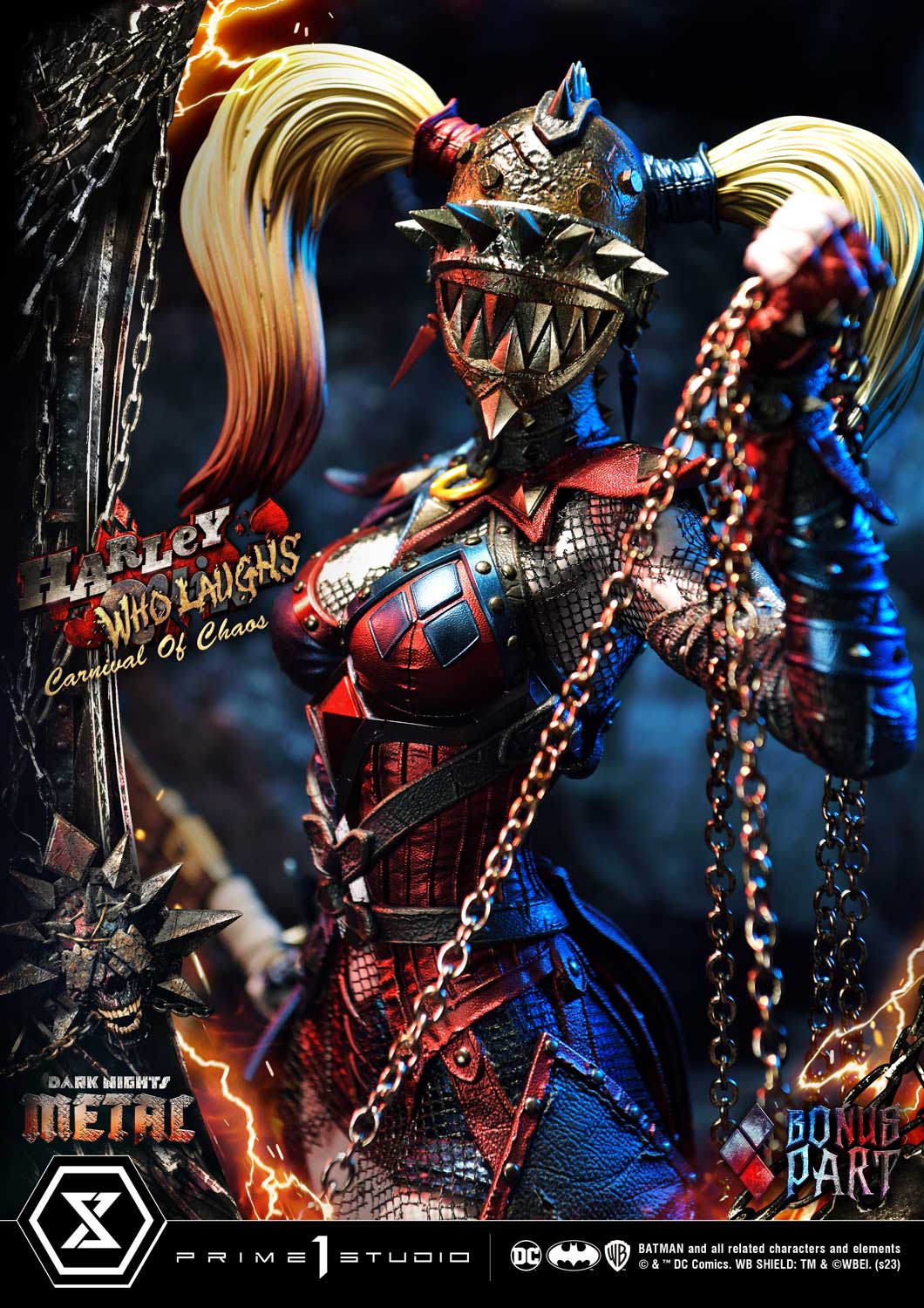 Prime 1 Studio Harley Quinn Who Laughs Statue 1/3 Scale Limited DC Collectible