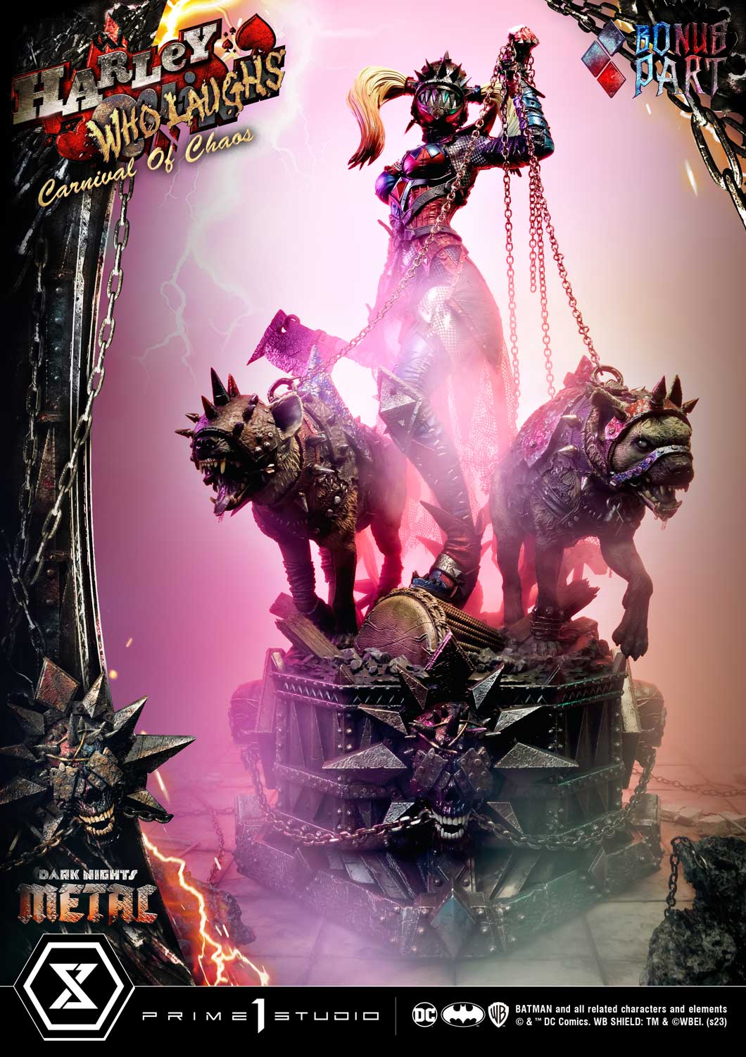 Prime 1 Studio Harley Quinn Who Laughs Statue 1/3 Scale Limited DC Collectible
