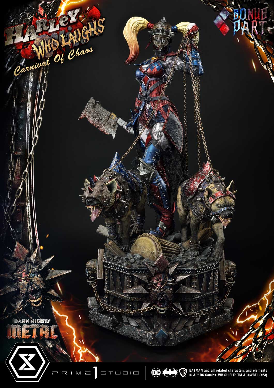 Prime 1 Studio Harley Quinn Who Laughs Statue 1/3 Scale Limited DC Collectible