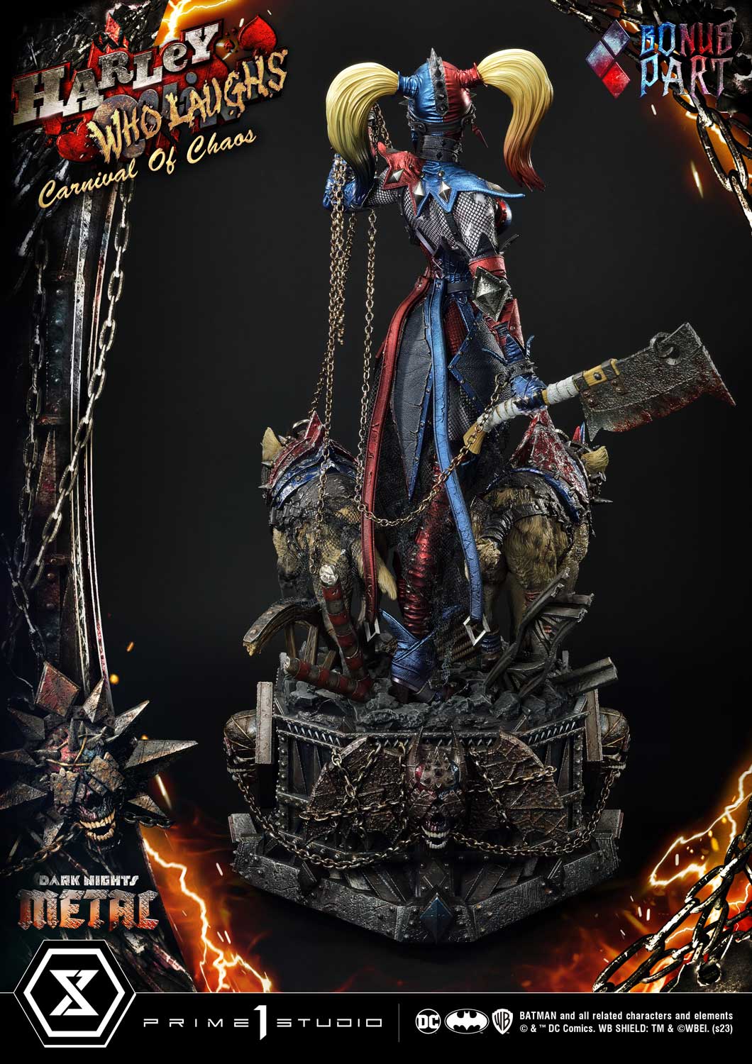 Prime 1 Studio Harley Quinn Who Laughs Statue 1/3 Scale Limited DC Collectible