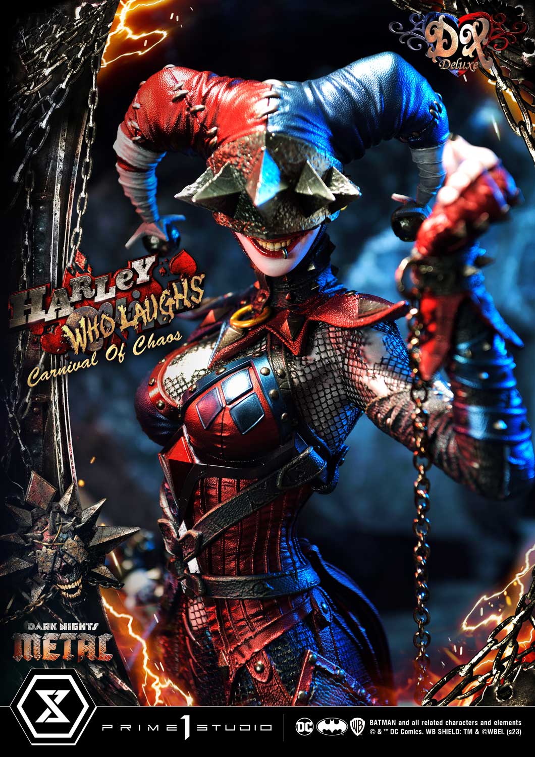 Prime 1 Studio Harley Quinn Who Laughs Statue 1/3 Scale Limited DC Collectible