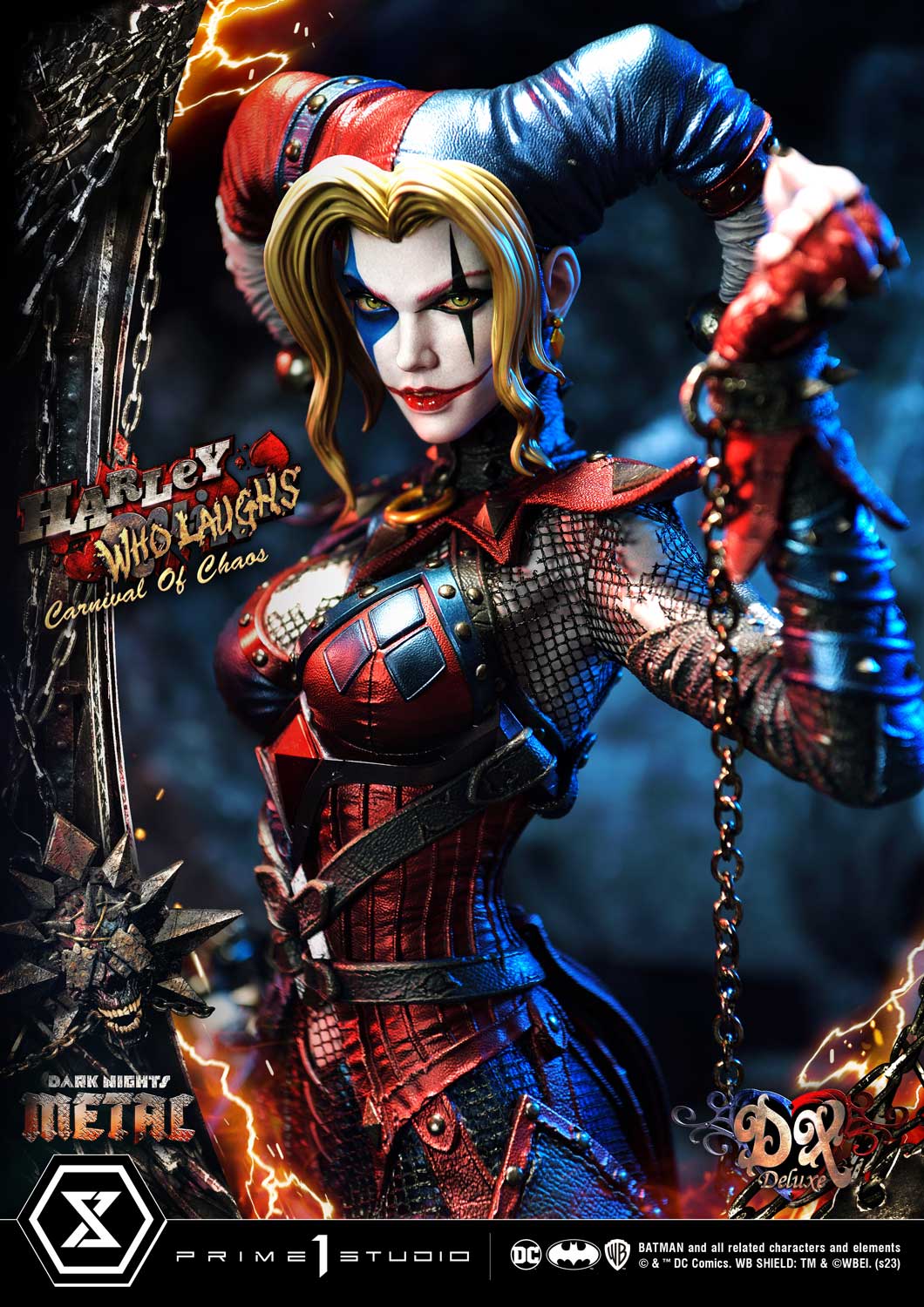 Prime 1 Studio Harley Quinn Who Laughs Statue 1/3 Scale Limited DC Collectible