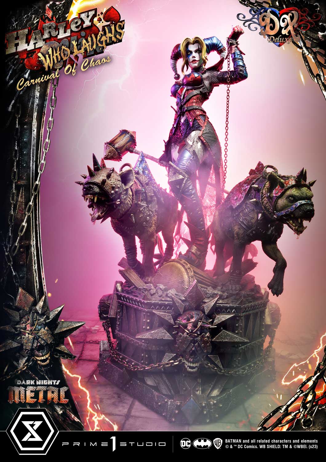 Prime 1 Studio Harley Quinn Who Laughs Statue 1/3 Scale Limited DC Collectible