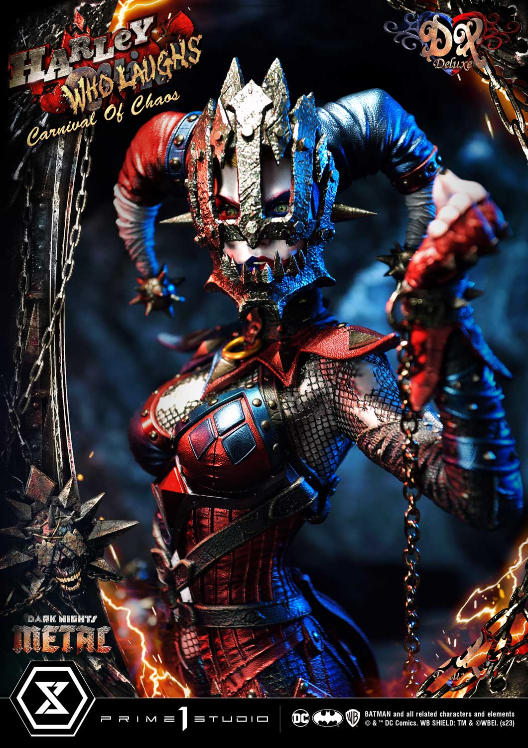 Prime 1 Studio Harley Quinn Who Laughs Statue 1/3 Scale Limited DC Collectible