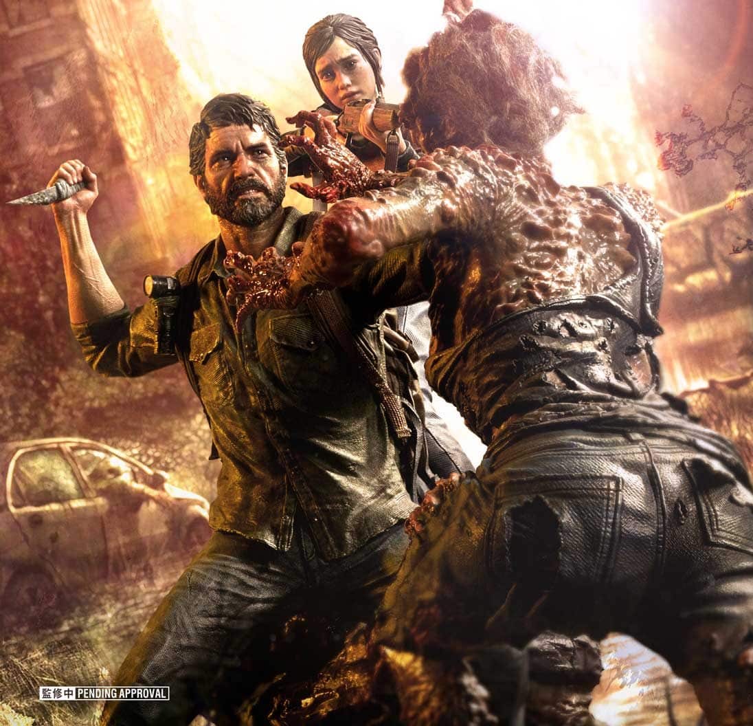 Prime 1 Studio The Last Of Us Joel and Ellie Statue Limited 1/4 Scale Collectible