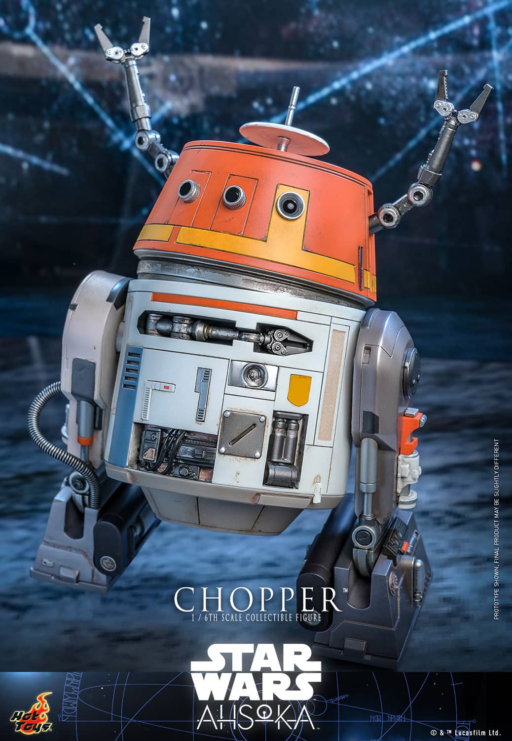 Hot Toys Chopper Sixth Scale Ahsoka Limited Collectible
