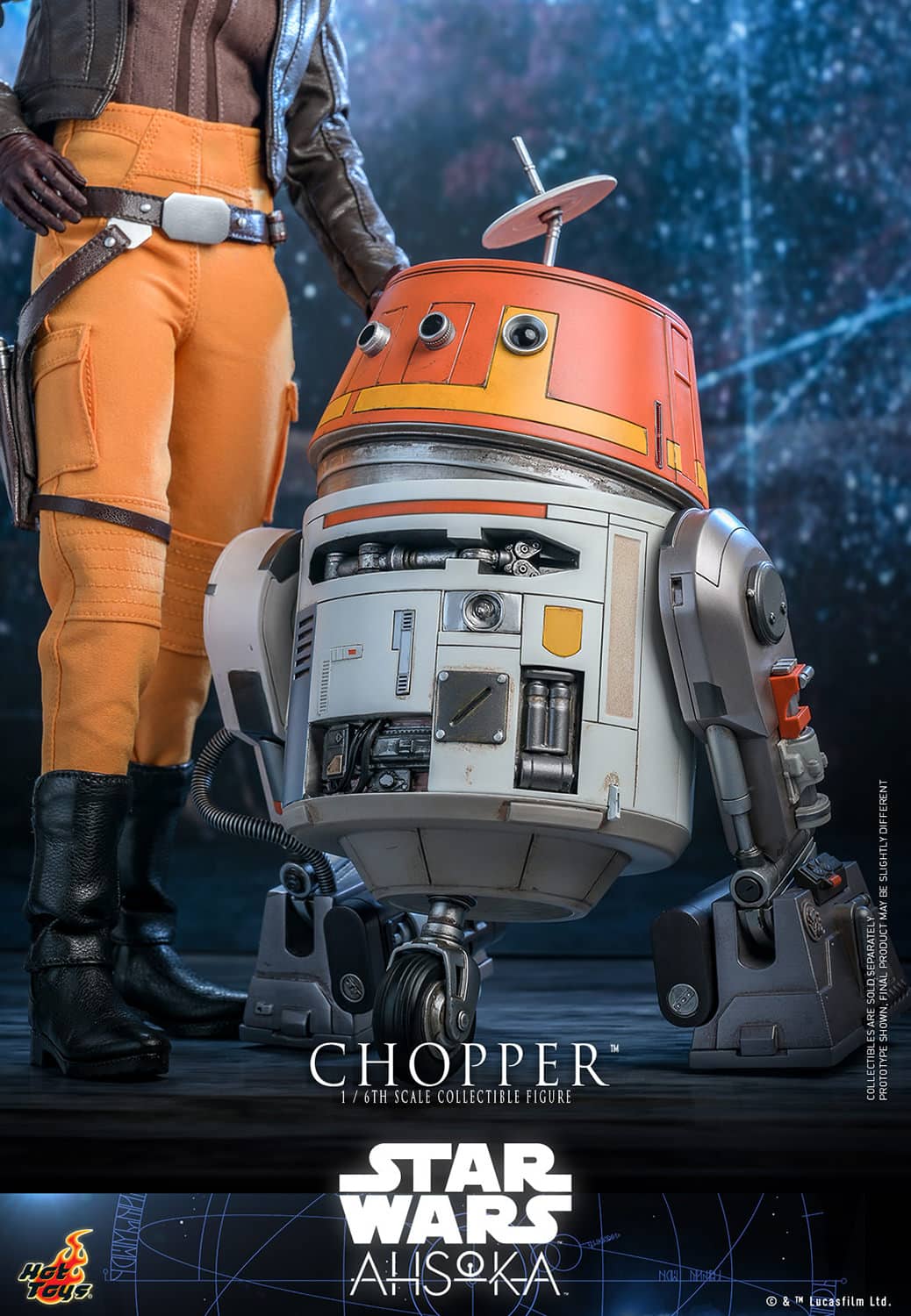 Hot Toys Chopper Sixth Scale Ahsoka Limited Collectible