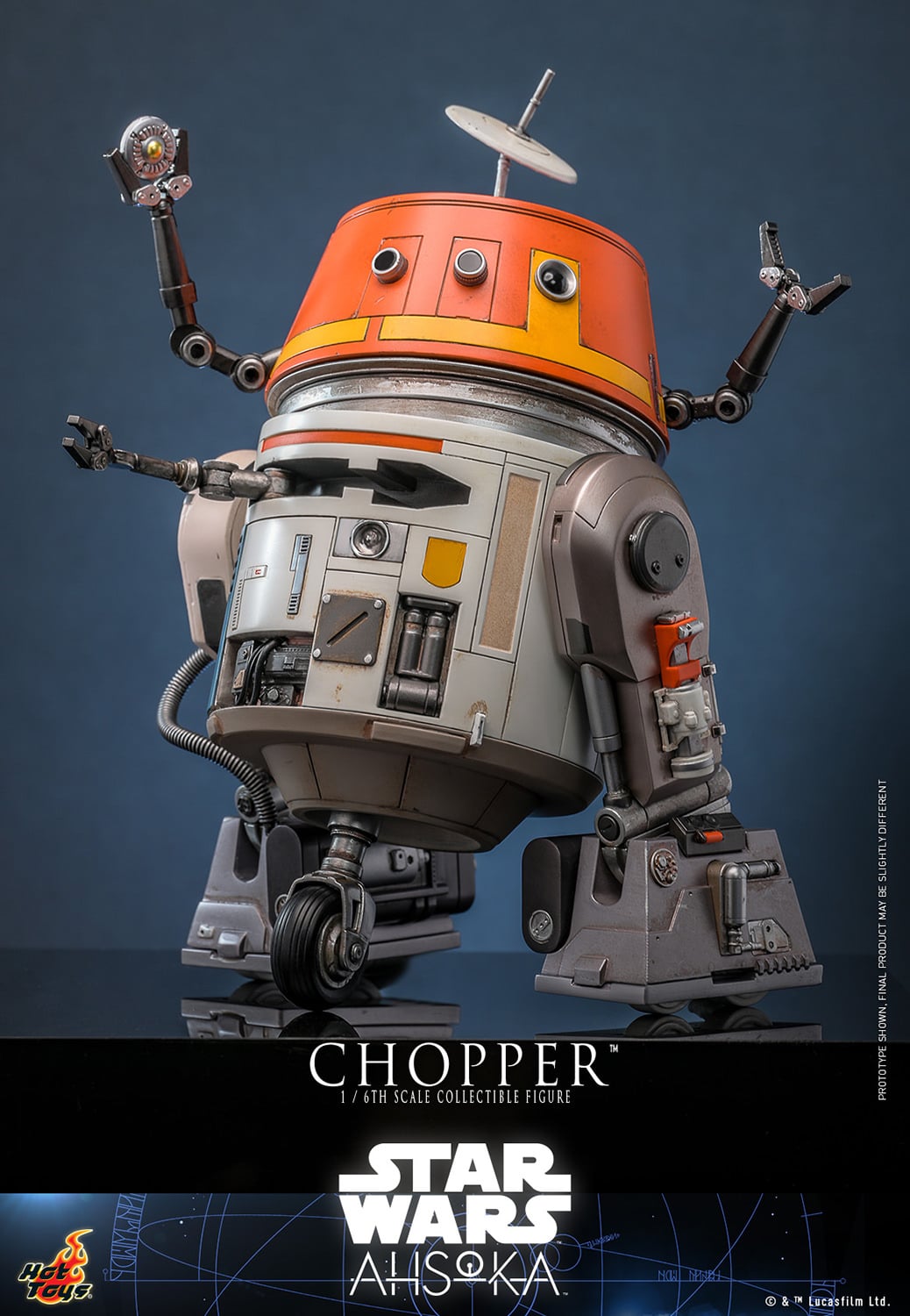 Hot Toys Chopper Sixth Scale Ahsoka Limited Collectible