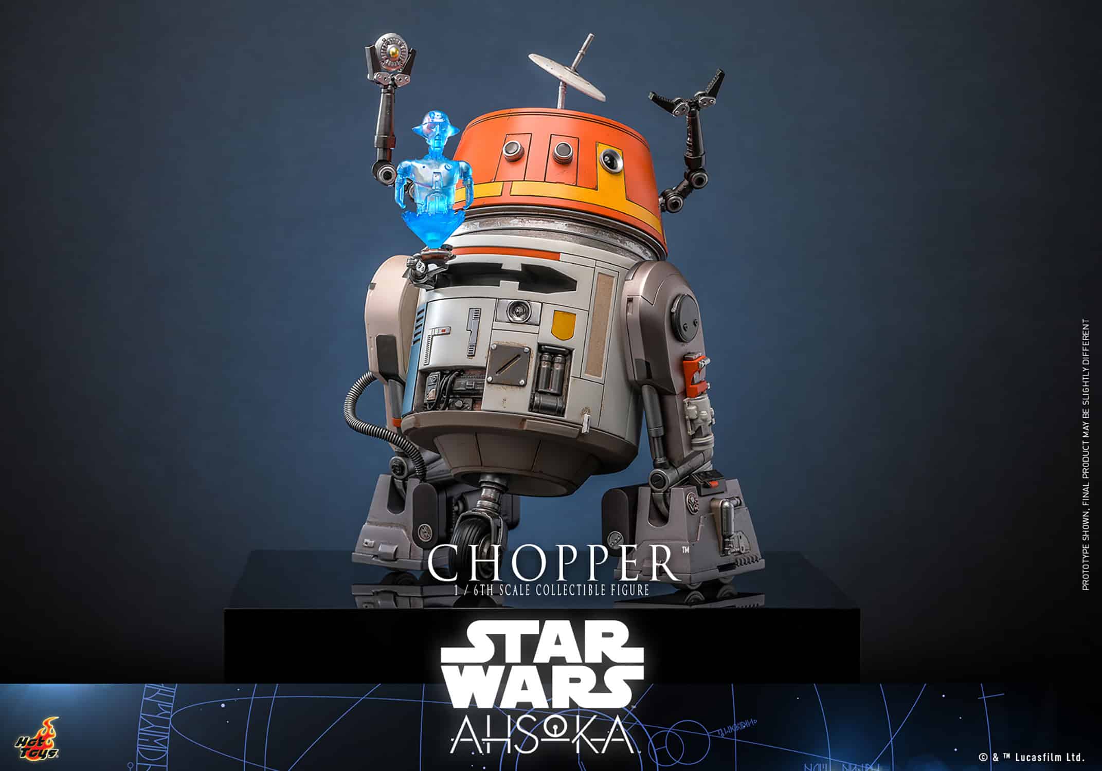 Hot Toys Chopper Sixth Scale Ahsoka Limited Collectible