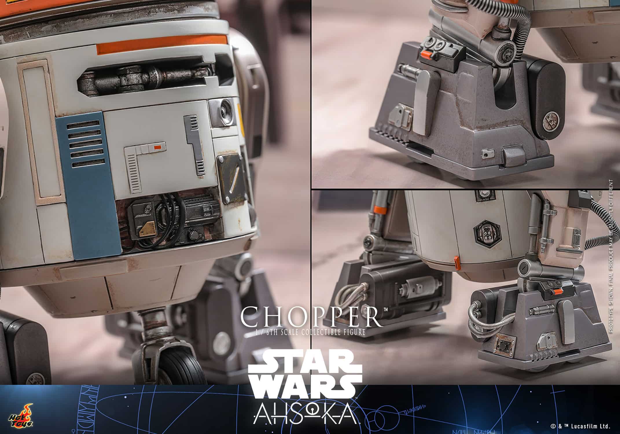 Hot Toys Chopper Sixth Scale Ahsoka Limited Collectible