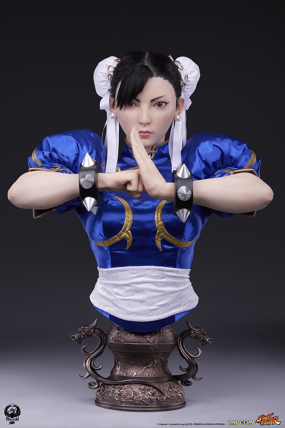 PCS Chun-Li Life-Size Bust Street Fighter Limited Collectible