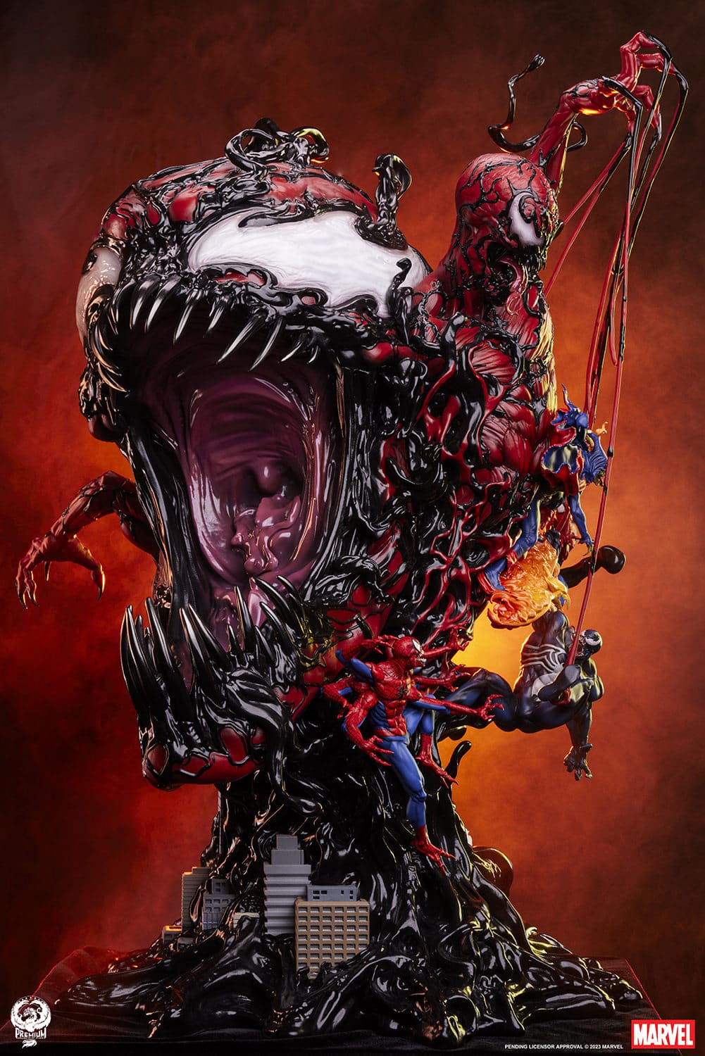 PCS Maximum Carnage Bust Limited Spider-Man Collectible