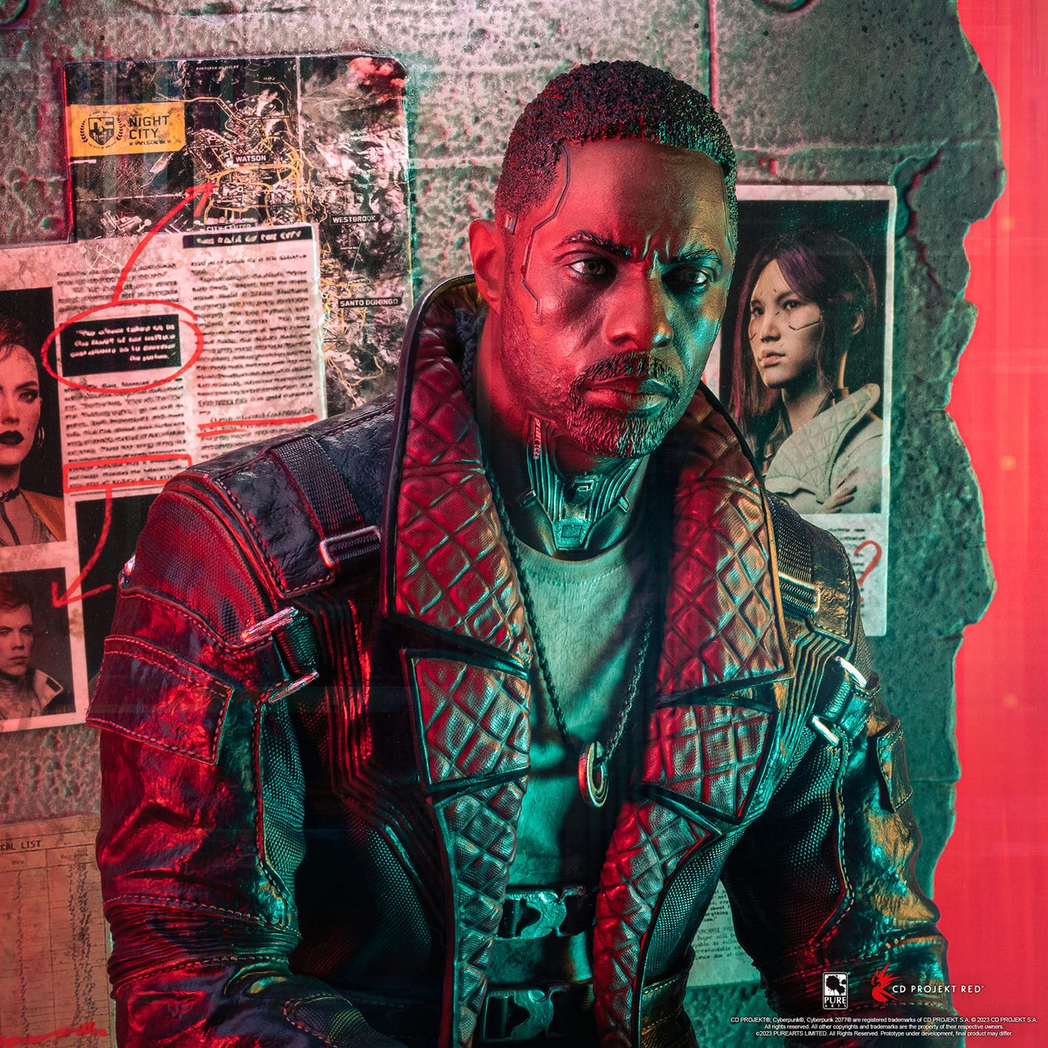 PureArts Solomon Reed Statue Cyberpunk 2077 Limited Collectible