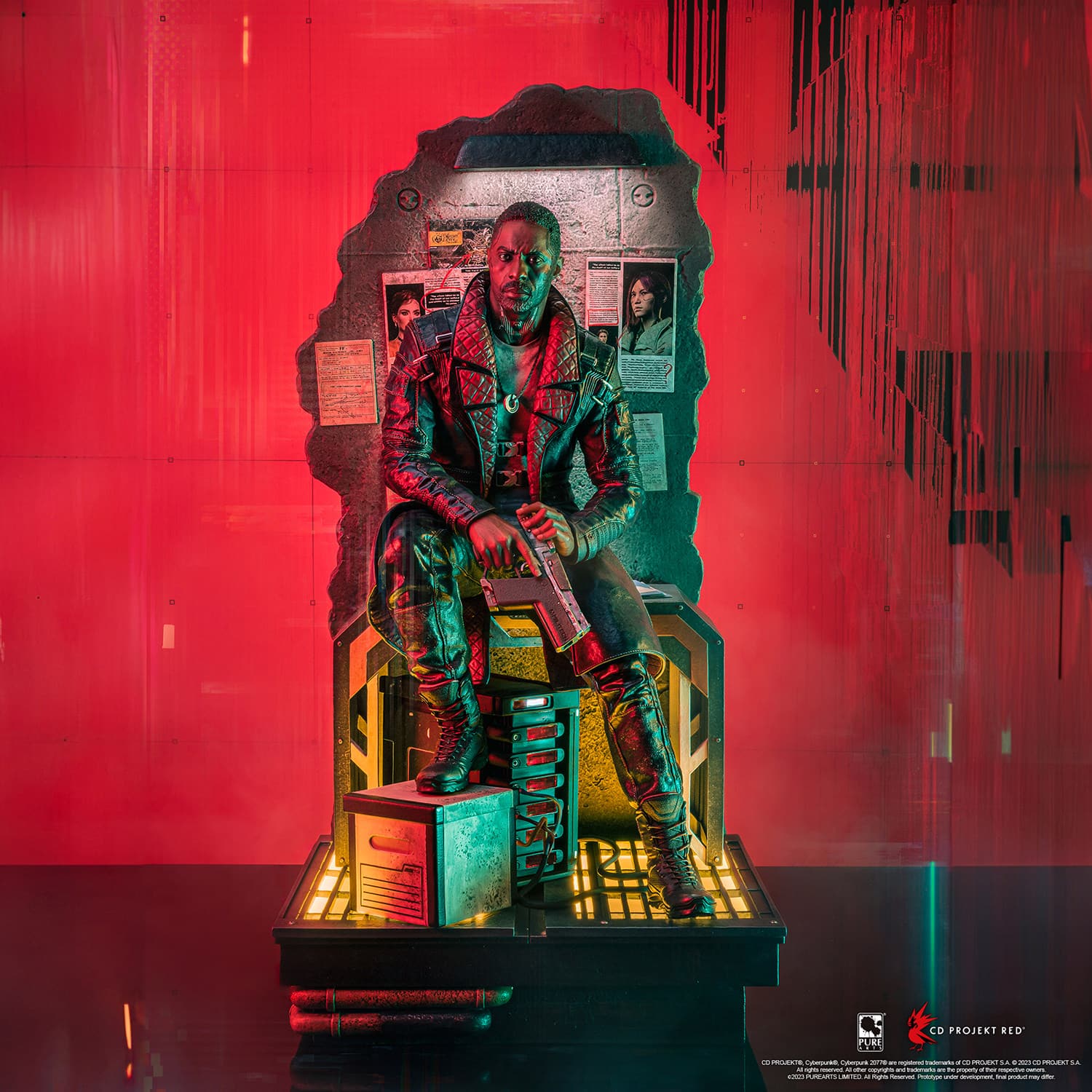 PureArts Solomon Reed Statue Cyberpunk 2077 Limited Collectible
