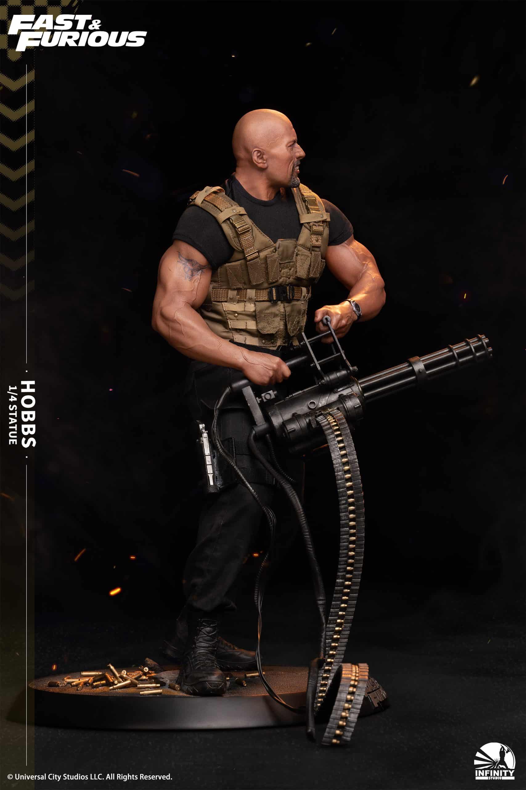 Infinity Studio Hobbs Statue 1/4 Scale Fast And Furious 5 (Fast Five) Limited Collectible