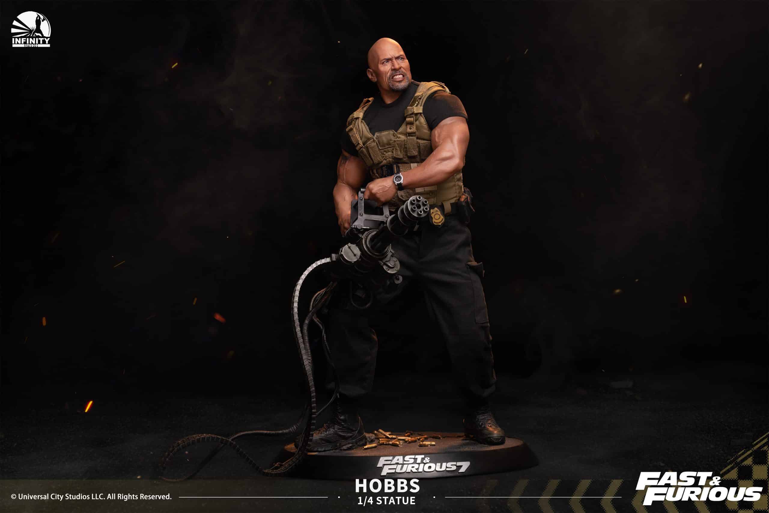 Infinity Studio Hobbs Statue 1/4 Scale Fast And Furious 5 (Fast Five) Limited Collectible