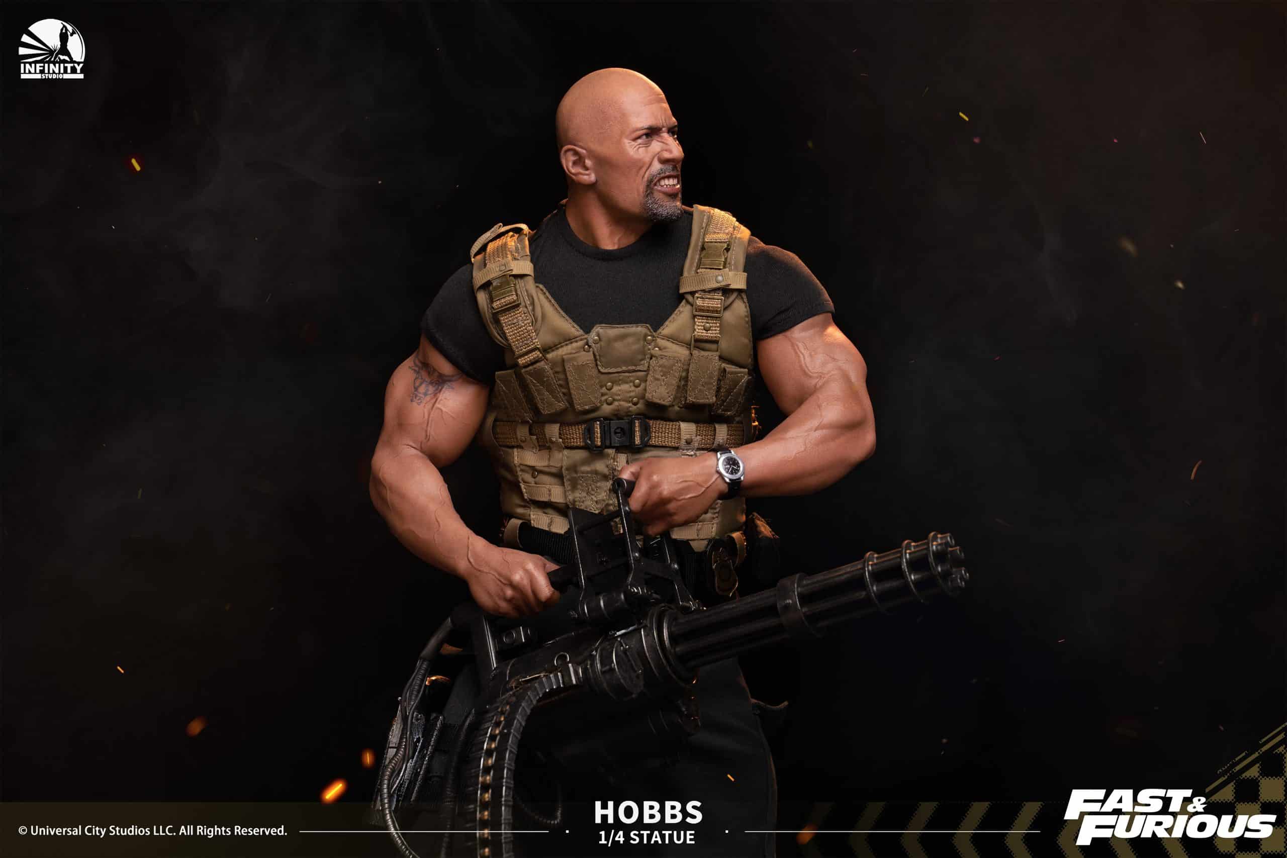 Infinity Studio Hobbs Statue 1/4 Scale Fast And Furious 5 (Fast Five) Limited Collectible