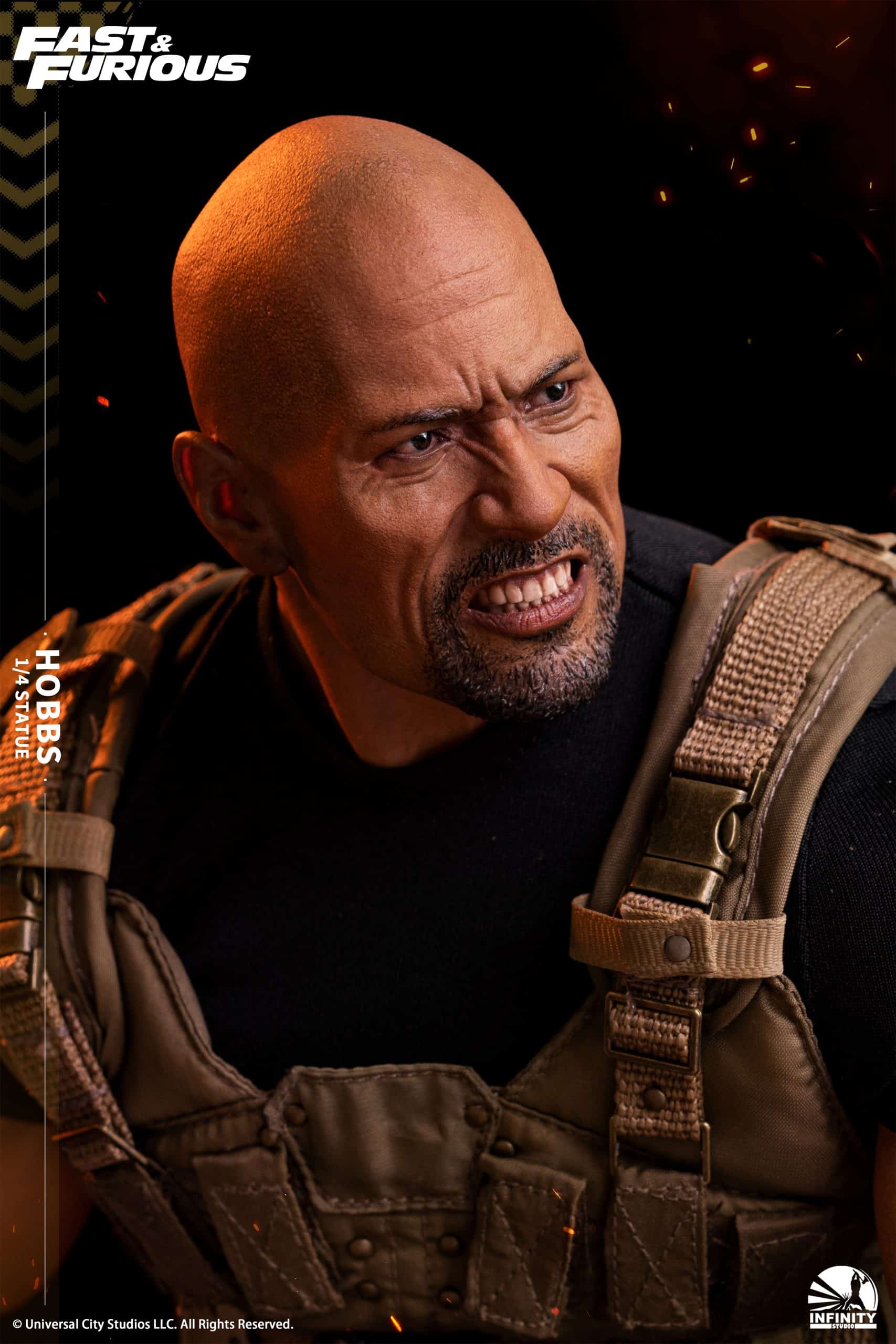 Infinity Studio Hobbs Statue 1/4 Scale Fast And Furious 5 (Fast Five) Limited Collectible