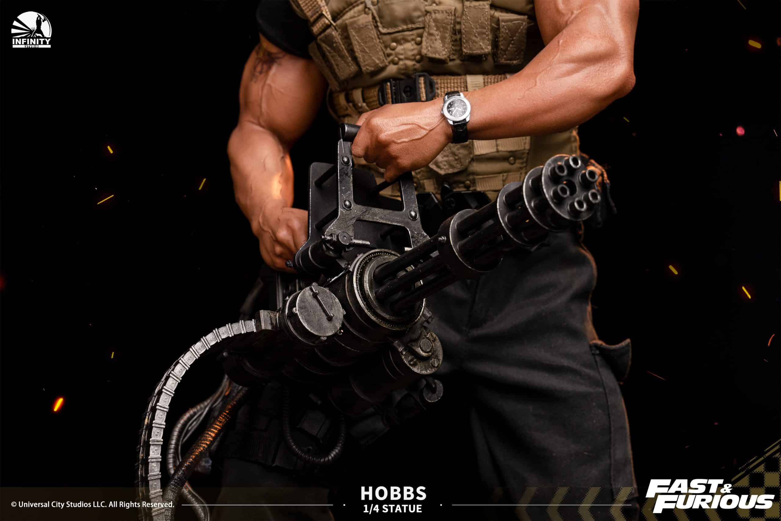 Infinity Studio Hobbs Statue 1/4 Scale Fast And Furious 5 (Fast Five) Limited Collectible