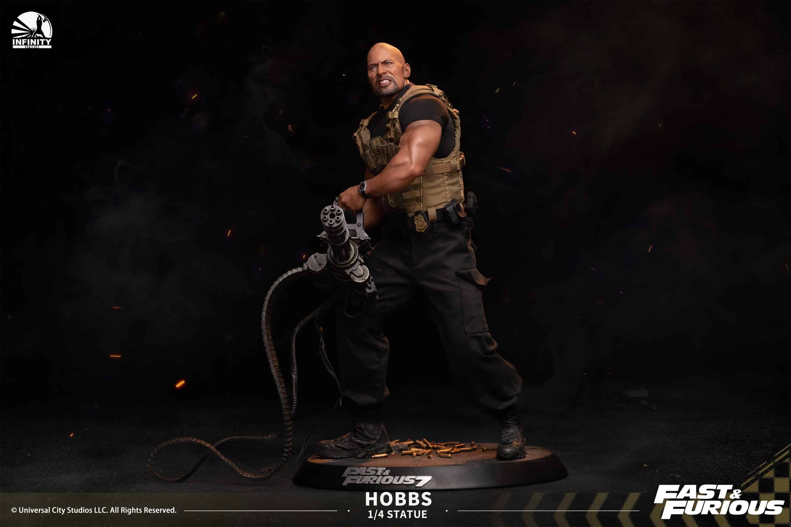 Infinity Studio Hobbs Statue 1/4 Scale Fast And Furious 5 (Fast Five) Limited Collectible