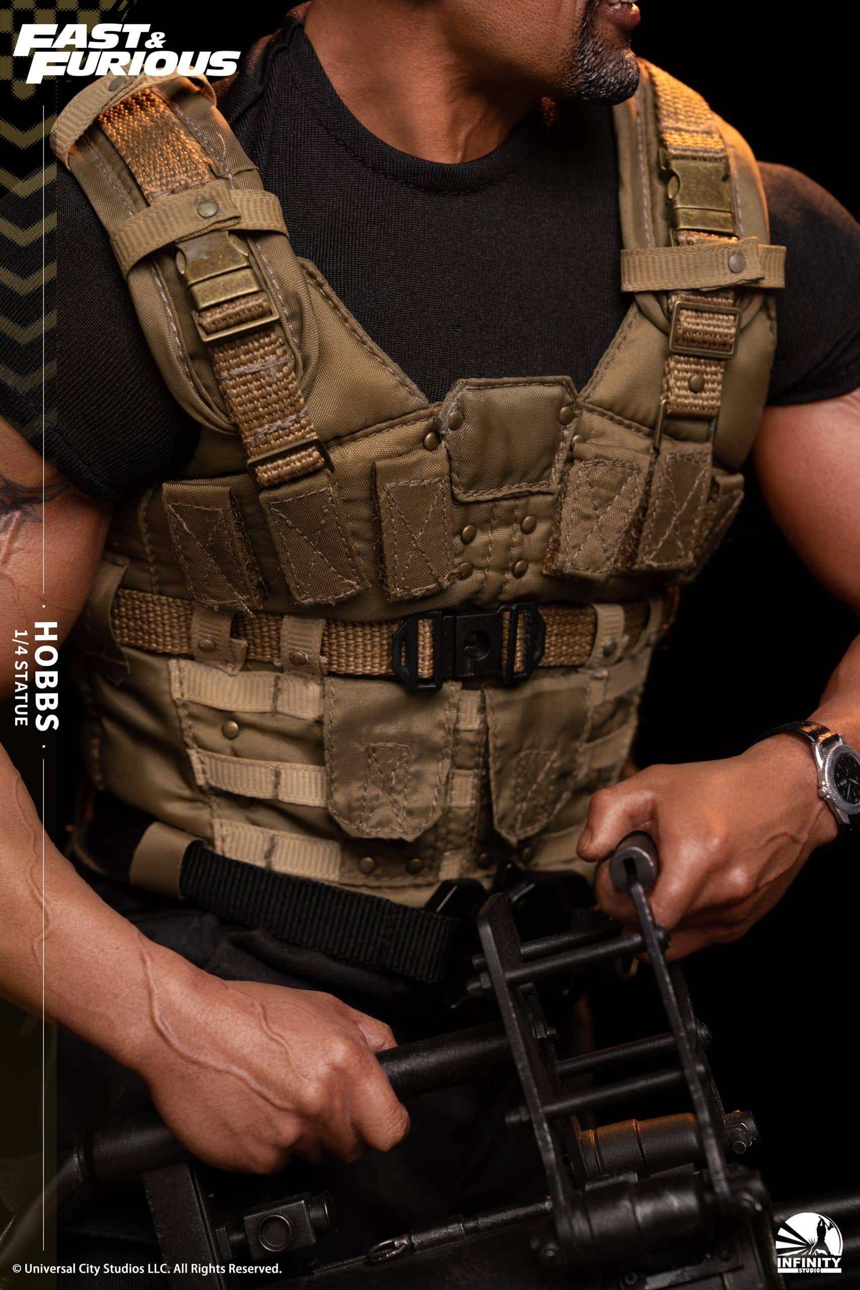 Infinity Studio Hobbs Statue 1/4 Scale Fast And Furious 5 (Fast Five) Limited Collectible
