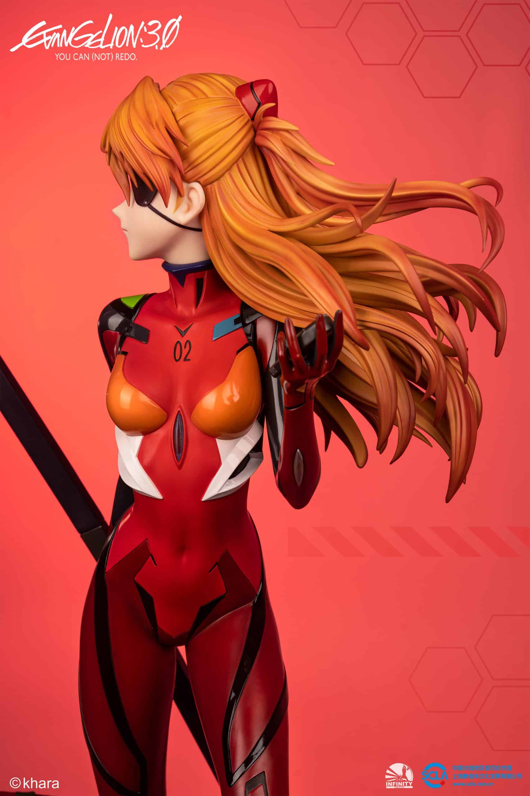 Infinity Studio Soryu Asuka Langley 1/2 Scale Statue Neon Genesis Evangelion Limited Collectible Figure