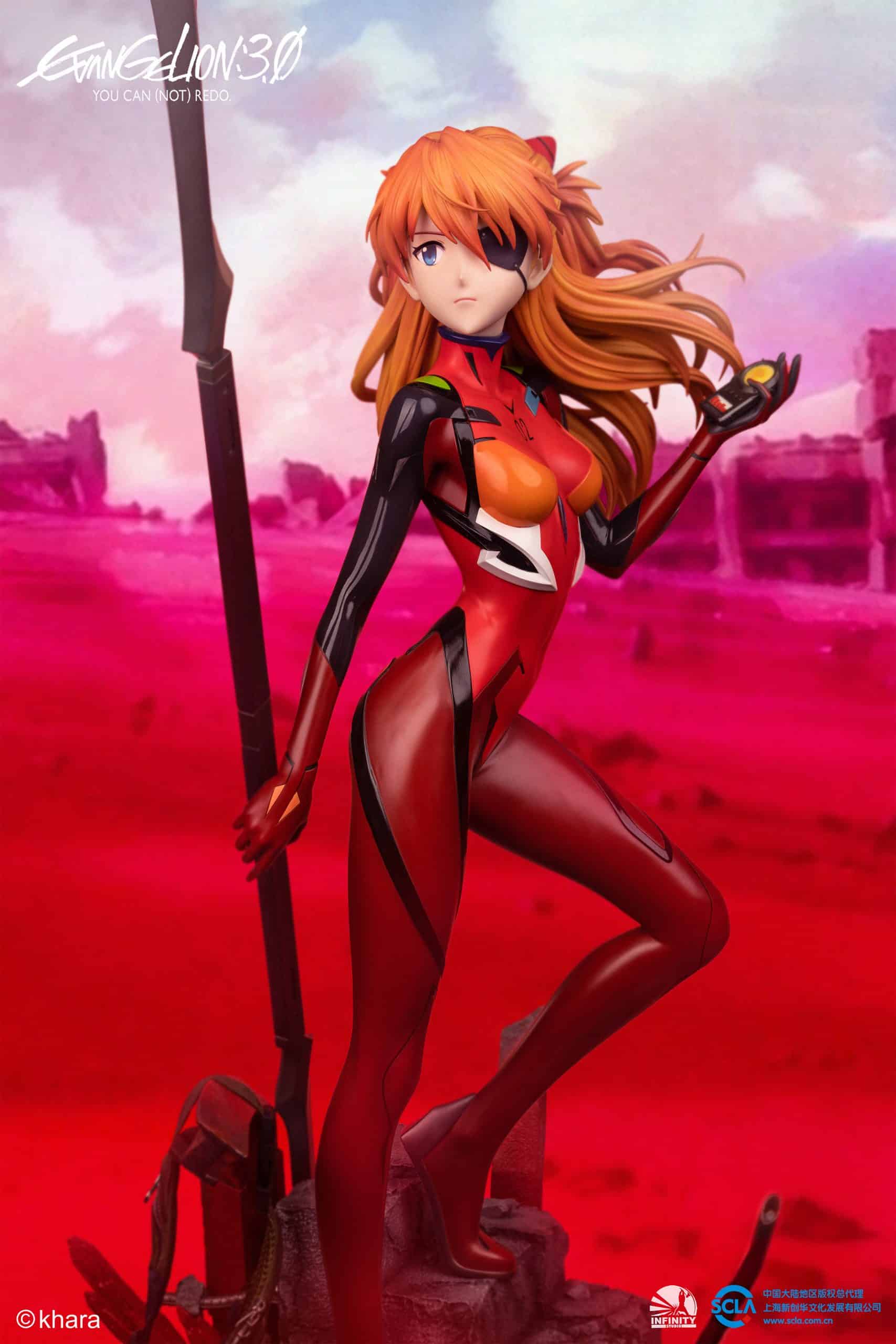 Infinity Studio Soryu Asuka Langley 1/2 Scale Statue Neon Genesis Evangelion Limited Collectible Figure