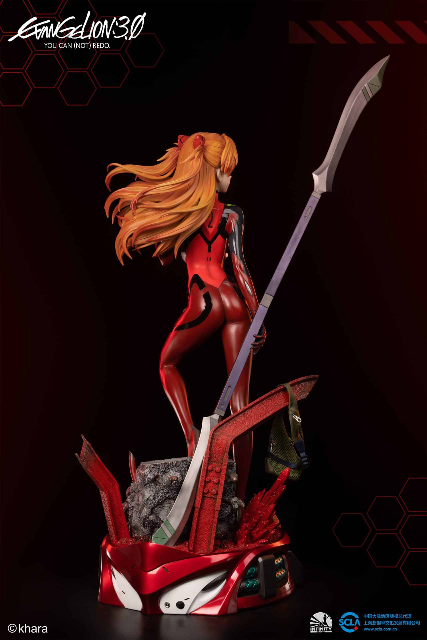 Infinity Studio Soryu Asuka Langley 1/2 Scale Statue Neon Genesis Evangelion Limited Collectible Figure