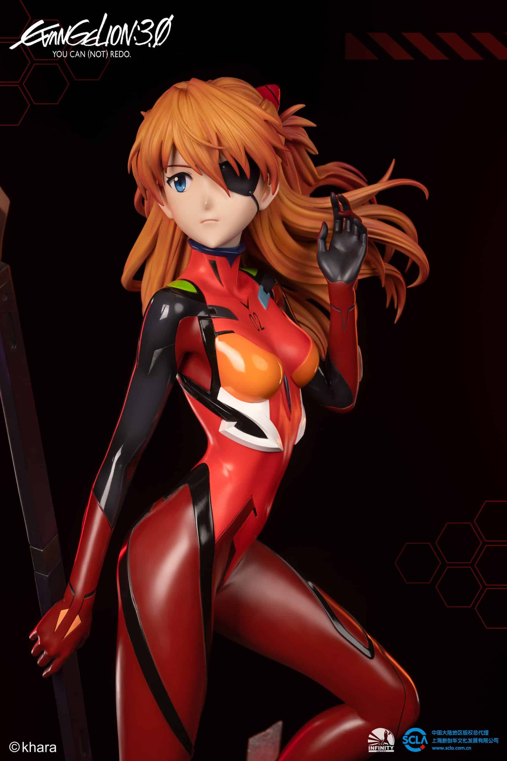 Infinity Studio Soryu Asuka Langley 1/2 Scale Statue Neon Genesis Evangelion Limited Collectible Figure