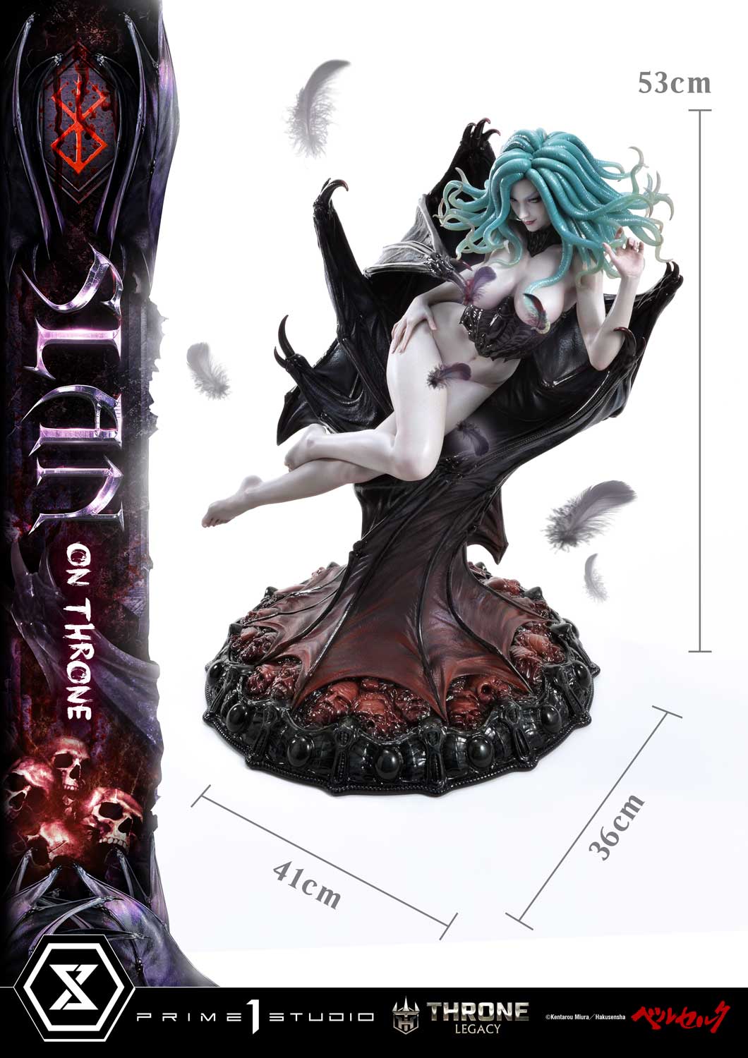 Prime 1 Studio Throne Legacy BERSERK Slan On Throne Statue 1/4 Scale Limited Collectible