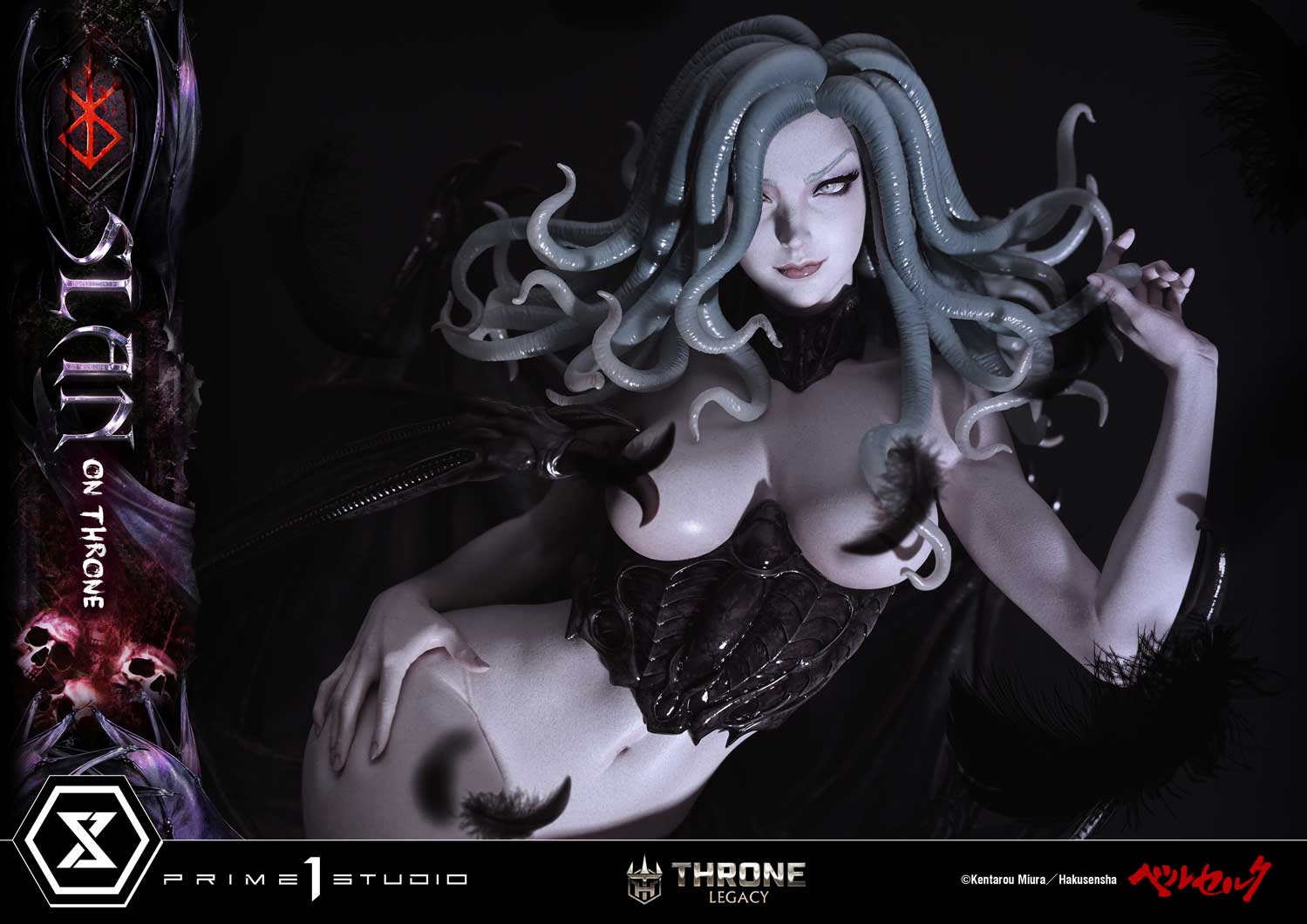 Prime 1 Studio Throne Legacy BERSERK Slan On Throne Statue 1/4 Scale Limited Collectible