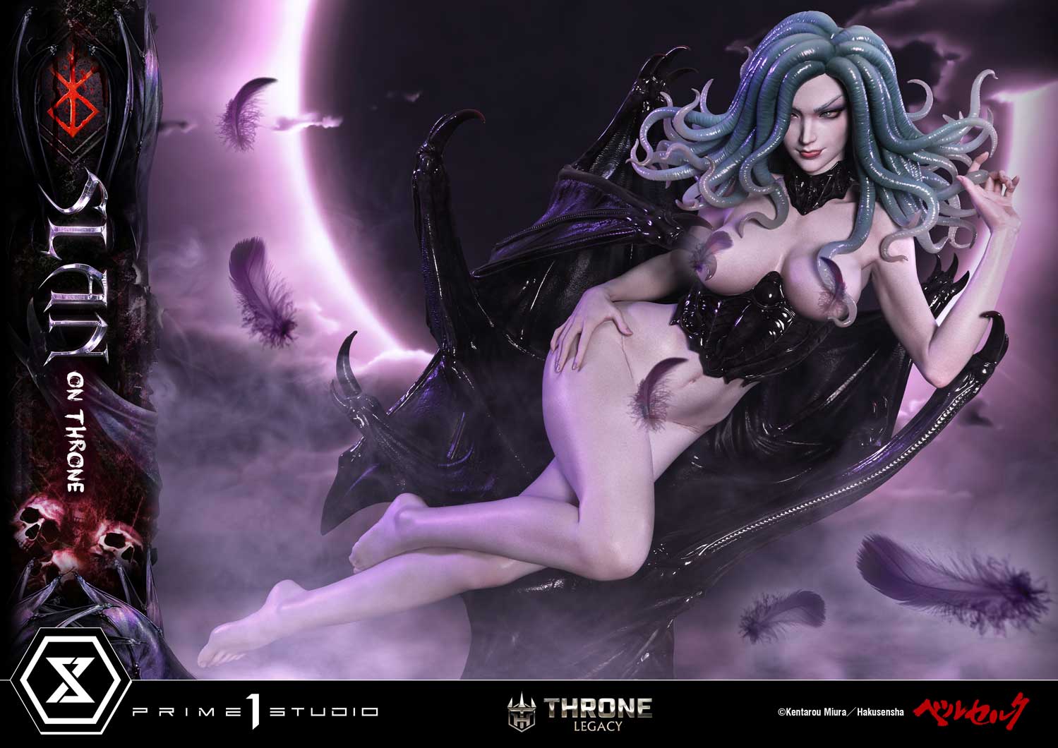 Prime 1 Studio Throne Legacy BERSERK Slan On Throne Statue 1/4 Scale Limited Collectible