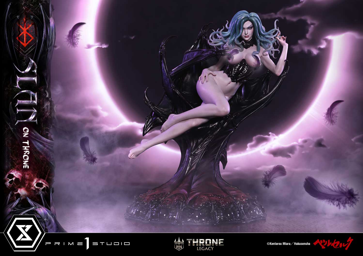 Prime 1 Studio Throne Legacy BERSERK Slan On Throne Statue 1/4 Scale Limited Collectible
