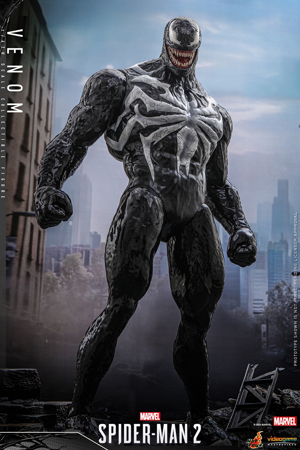 Hot Toys Venom Sixth Scale Figure Marvel's Spider-Man 2 Limited Collectible