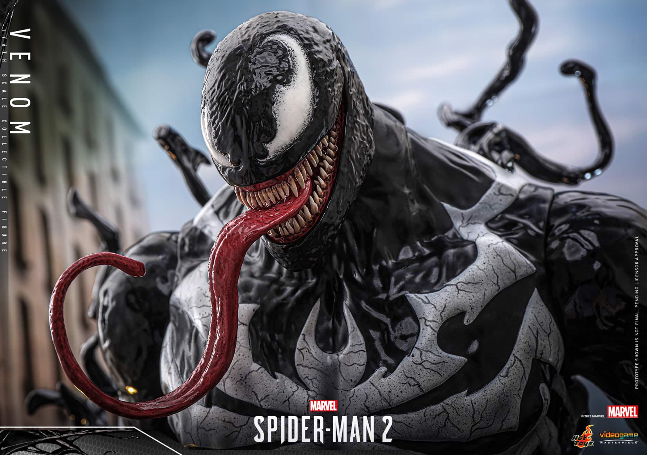 Hot Toys Venom Sixth Scale Figure Marvel's Spider-Man 2 Limited Collectible
