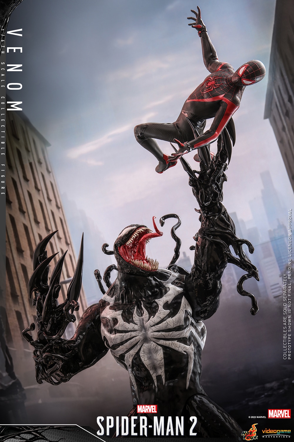 Hot Toys Venom Sixth Scale Figure Marvel's Spider-Man 2 Limited Collectible