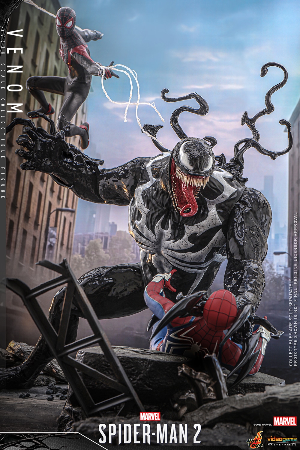 Hot Toys Venom Sixth Scale Figure Marvel's Spider-Man 2 Limited Collectible