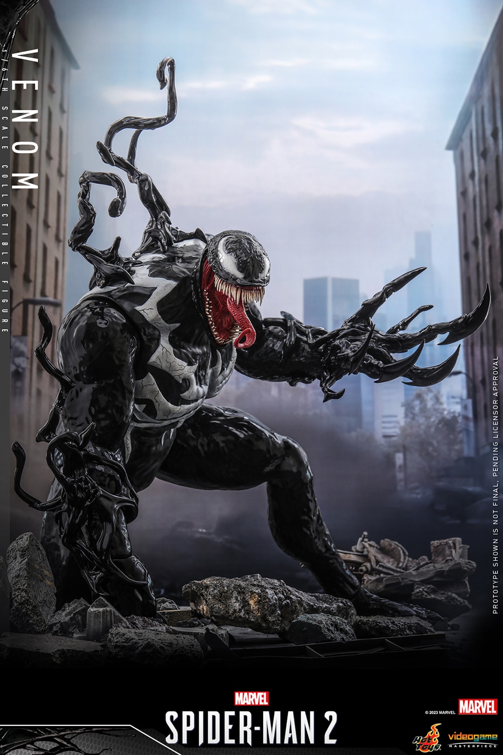 Hot Toys Venom Sixth Scale Figure Marvel's Spider-Man 2 Limited Collectible