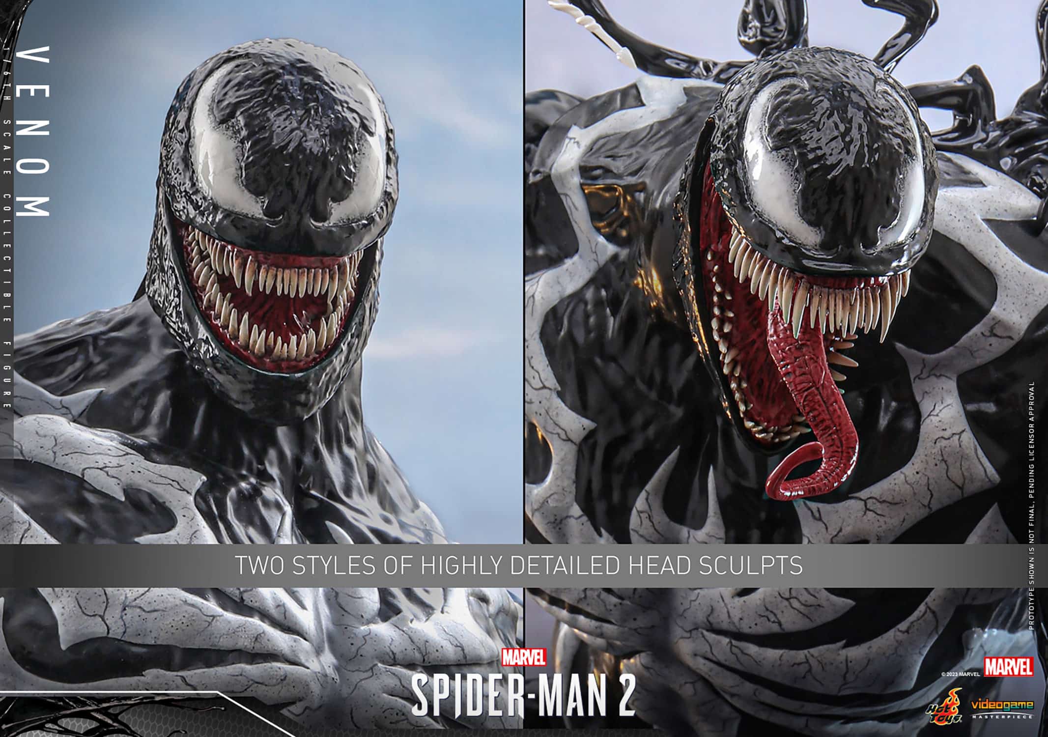 Hot Toys Venom Sixth Scale Figure Marvel's Spider-Man 2 Limited Collectible