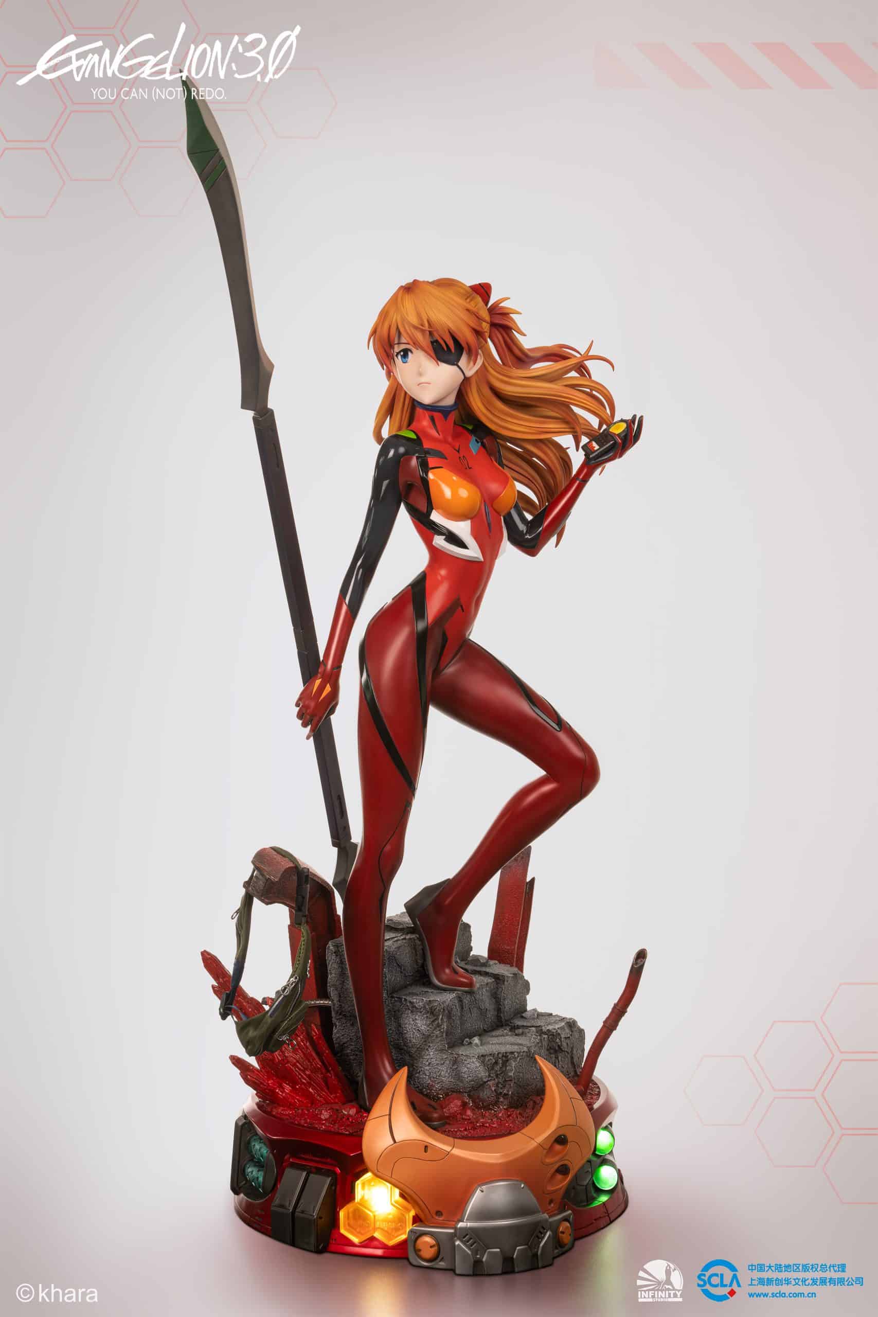 Infinity Studio Soryu Asuka Langley 1/2 Scale Statue Neon Genesis Evangelion Limited Collectible Figure