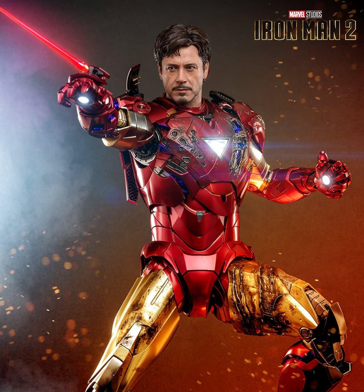 Hot Toys Iron Man Mark VI Quarter Scale Figure Marvel 1/4 Scale Limited Collectible