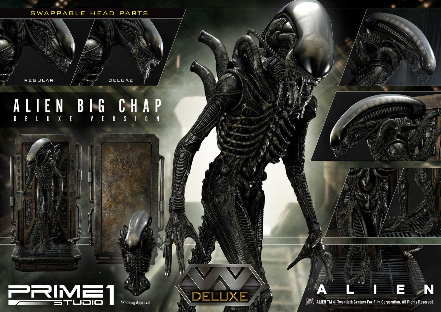 Prime 1 Studio Alien Big Chap Deluxe Edition Original Statue