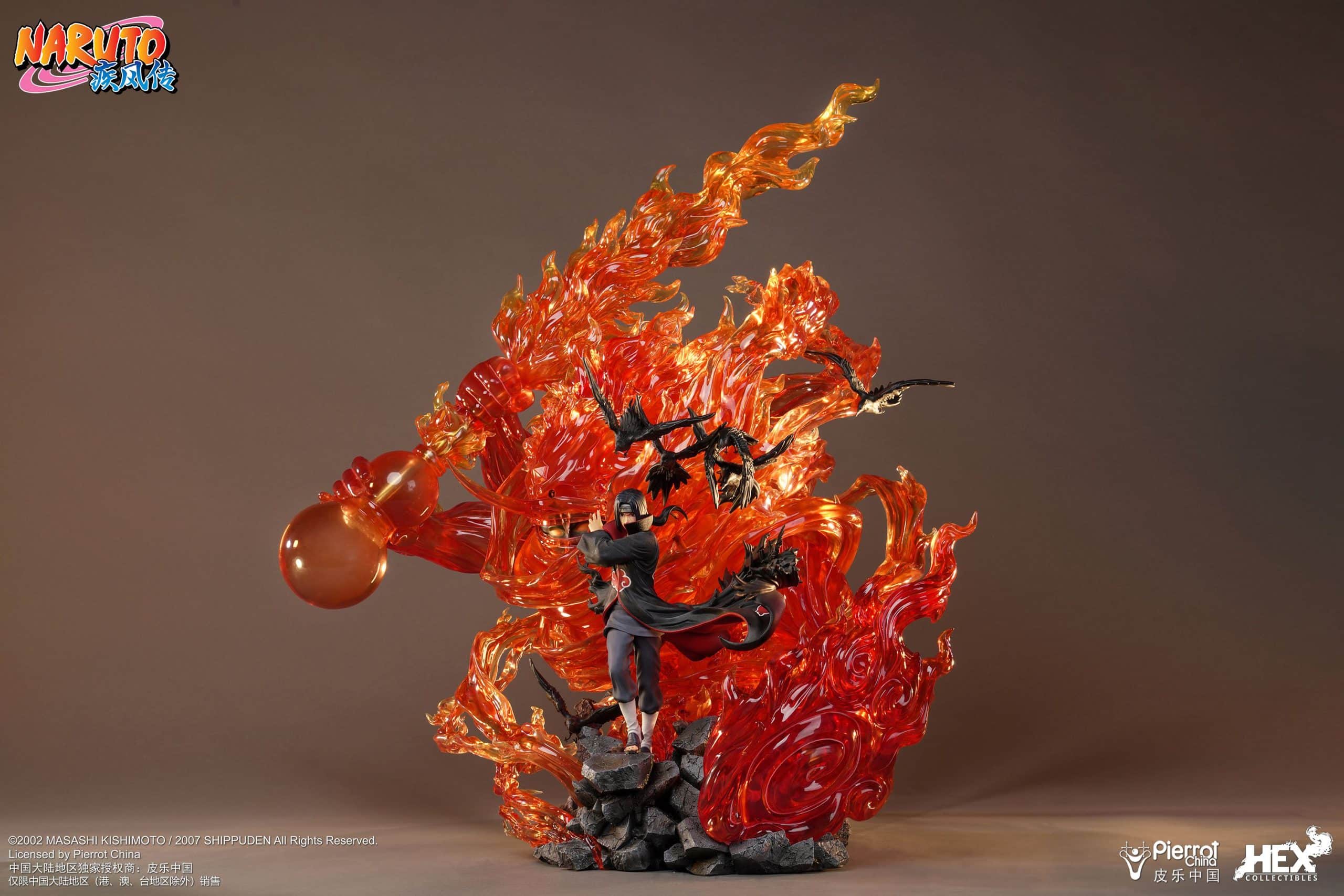 HEX Collectibles Itachi Uchiha Statue Naruto Limited Anime Collectible