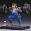 PCS Chun-Li Powerlifting Statue Alpha Edition Limited Street Fighter Collectible