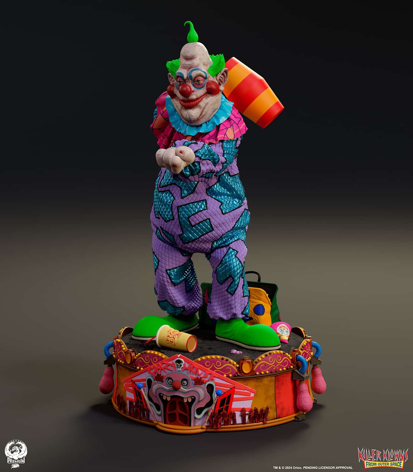 PCS Jumbo Statue Killer Klowns From Outer Space 1:4 Scale Limited Collectible