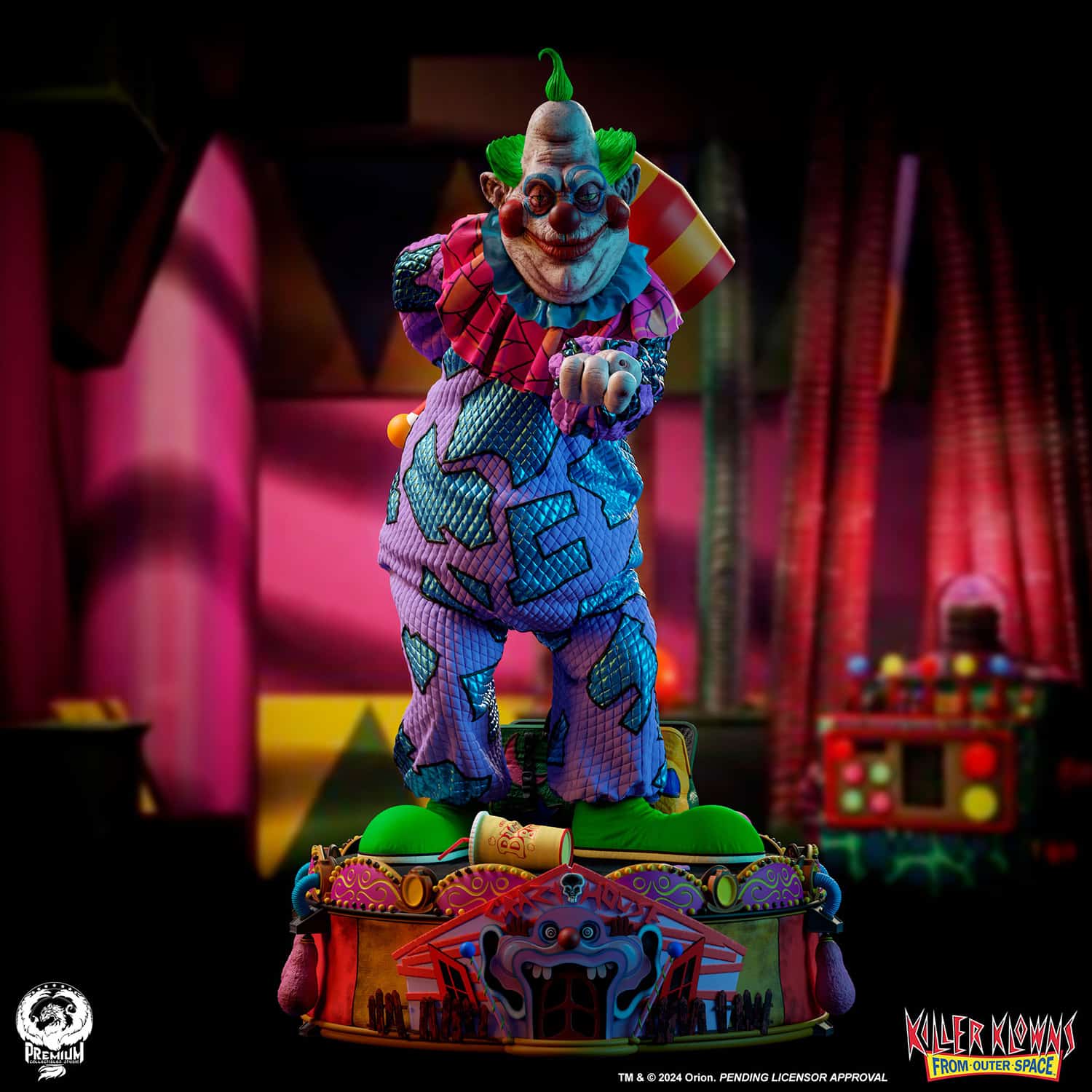 PCS Jumbo Statue Killer Klowns From Outer Space 1:4 Scale Limited Collectible